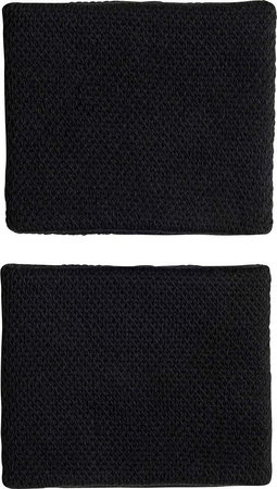 Frotka na rękę adidas Tennis Wristband Small 2 szt. czarna IC3567