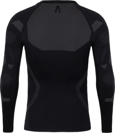 Bielizna termoaktywna męska bluza legginsy Alpinus Active Idre Set czarna SI8945-SI8949