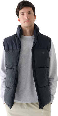 Kamizelka męska 4F M147 głęboka czerń 4FWAW24TVJAM147 20S