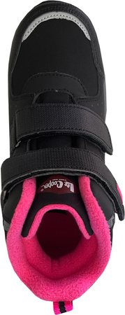 Buty dziecięce Lee Cooper czarno-różowe LCJ-23-01-2061K