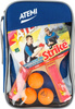 Zestaw rakietek do ping ponga Atemi Strike 2 x rakietka 3 x piłeczki ***