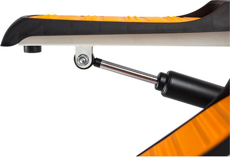 Stepper prosty z linkami Hms S3092 pomarańczowo-biały