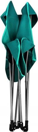 Krzesło fotel turystyczne plażowe składane Nils Camp NC3051 zielony