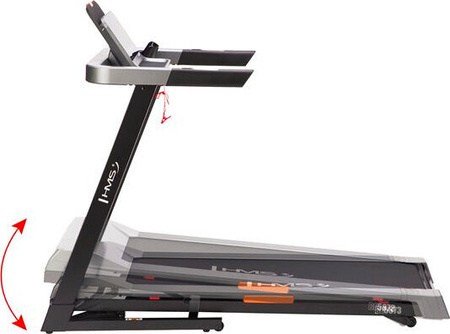 Bieżnia elektryczna z bluetooth składana HMS BE5873