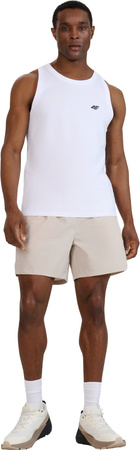 Koszulka męska 4F M126 biała 4FWMM00TSLEM126 10S