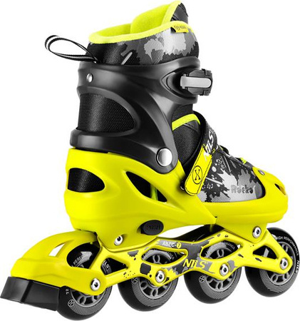 Łyżworolki Rocko Nils Extreme na18137a żółte rozmiar M (35-38)