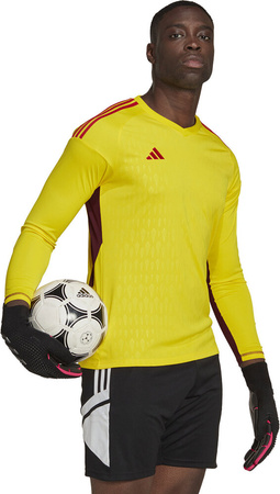Koszulka bramkarska męska adidas Tiro 23 Competition Long Sleeve żółta HK7696