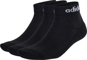 Skarpety adidas Linear Ankle Socks Cushioned Socks 3 pary czarne IC1303