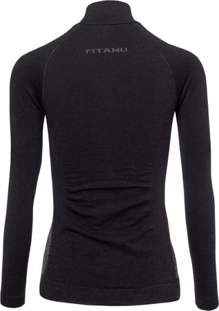 Damska bielizna bluza termoaktywna oddychająca Fitanu Elder W 1/2 Zip rozmiar L