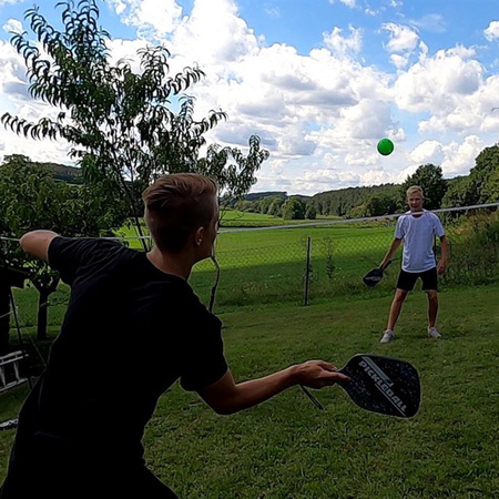 Zestaw rakietek do gry Pickleball 2 rakietki piłka Funsport Sunflex 53507