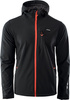 Męski Softshell Iver black/spicy orange/asphalt rozmiar xxxl
