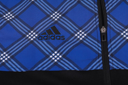 Bluza męska adidas Tiro Track czarno-niebieska HN5513