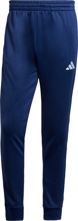 Dres męski adidas Sportswear Basic 3-Stripes French Terry niebieski JI8873