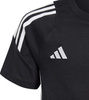 Koszulka dla dzieci adidas Tiro 24 Sweat Tee czarna IJ9953