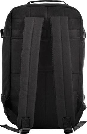 Plecak sportowy szkolny miejski kabinowy Meteor Hermod 20 l Verdant czarno-zielony 16878