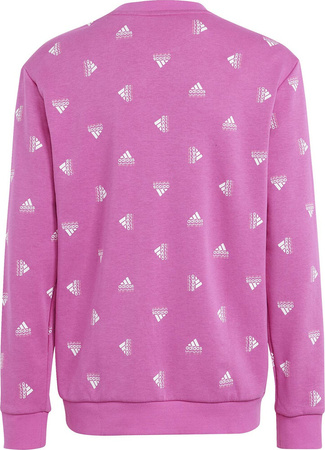 Bluza dla dzieci adidas Bluv Swt różowa IC5573