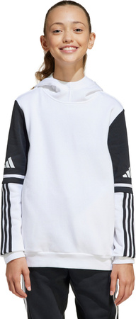 Bluza dla dzieci adidas Squadra 25 Sweat Hoody biała JD4807