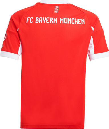Koszulka dla dzieci adidas FC Bayern 25/26 Home czerwona JN8525