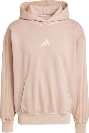 Bluza męska adidas A SZN W FL HD beżowa JL6537