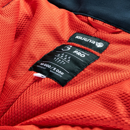 Męskie spodnie narciarskie Iguana Nala Ii czerwone polar night rozmiar XXL