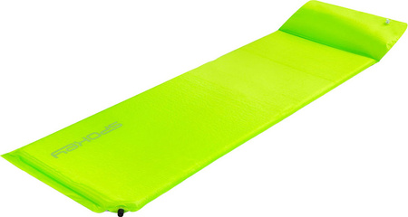 Mata samopompująca z poduszką Spokey Savory Pillow zielona 927851