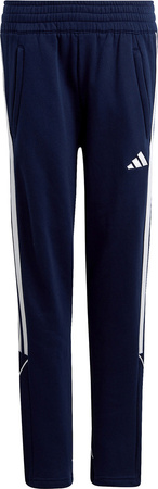 Spodnie dla dzieci adidas Tiro 23 League Sweat granatowe HS3615