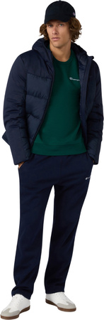 Bluza męska Champion Crewneck Sweatshirt zielona 221792 GS584