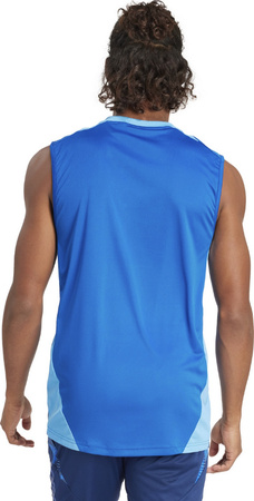 Koszulka męska adidas Tiro 24 Competition Training Sleeveless Jersey niebieska IR5475