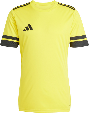 Koszulka męska adidas Squadra 25 Jersey Short Sleeve żółta JG5831