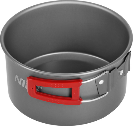 Garnek turystyczny kempingowy podróżny Nils Camp NC17119 aluminium 1,4 L