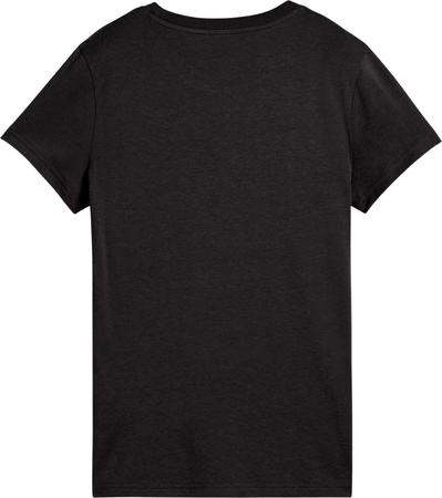 Koszulka damska Puma Ess Metallic No.1 Logo czarna 631536 51