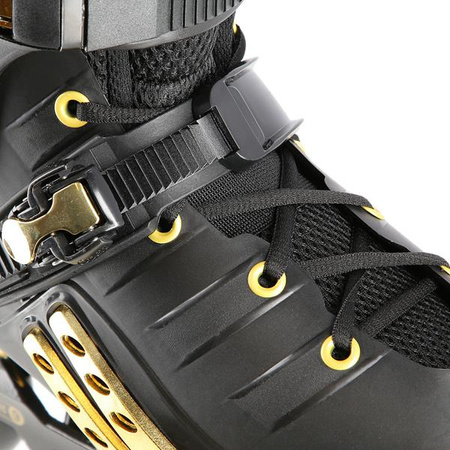 Łyżworolki slalomowe Nils Extreme NA20006 czarno-złoty rozmiar 38