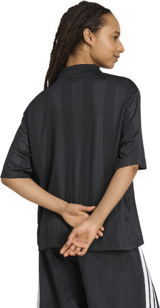 Koszulka damska adidas Tiro Q4 Polo czarna JN2749