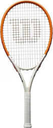 Rakieta do tenisa ziemnego Wilson Roland Garros Elite RKT 3 4 3/8 biało-pomarańczowa WR168410U3
