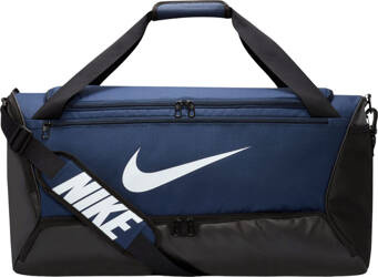 Torba sportowa treningowa podróżna Nike Brasilia 9,5 Training Duffel M granatowa DH7710 410
