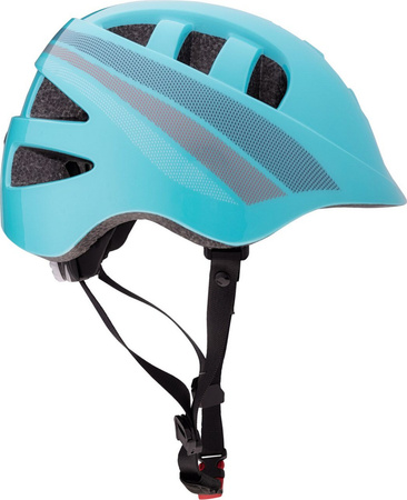 Kask rowerowy na rolki deskorolkę hulajnogę dziecięcy Radvik Dverge JR niebieski rozmiar L