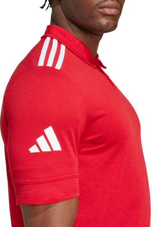 Koszulka męska adidas Squadra 25 Polo czerwona JY3418