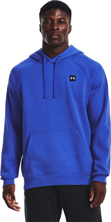 Bluza męska Under Armour Rival Fleece Hoodie niebieska 1357092 486