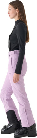 Spodnie narciarskie damskie 4F F0754 jasny fiolet 4FWAW24TFTRF0754 52S