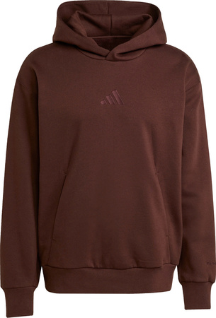 Bluza męska adidas All Szn Fleece brązowa JX5090