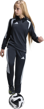 Spodnie dla dzieci adidas Tiro 26 League Training Slim czarno-białe JY7117