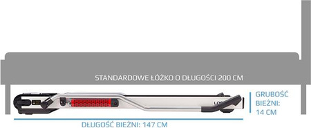 Bieżnia elektryczna Hms LOOP15