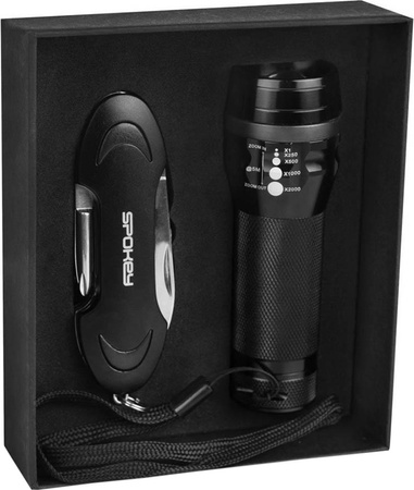 Multitool Spokey 2-częściowy z latarką 929232