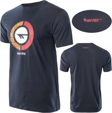 Koszulka męska Hi-tec Rakan granatowa rozmiar XL