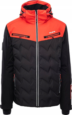 Męska kurtka narciarska snowboardowa zimowa ocieplana membrana 10000mm Iguana Amblo rozmiar XXL