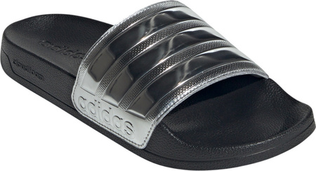 Klapki adidas Adilette Shower czarno-srebrne JQ9282