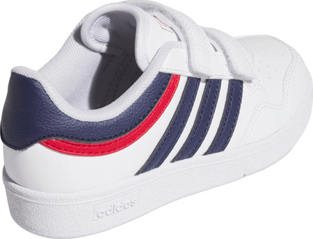 Buty dziecięce adidas Hoops 4.0 CF biało-granatowo-czerwone JI3484