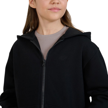 Bluza dla dziewczynki 4F F1861 czarna 4FJWMM00TSWSF1861 20S