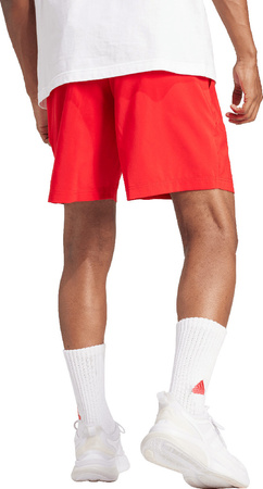 Spodenki treningowe krótkie męskie adidas Aeroready Essentials Chelsea Small Logo czerwone IC9394