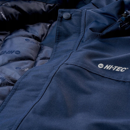 Kurtka męska ocieplana membrana 3000mm Hi-tec Chris granatowa rozmiar XXL